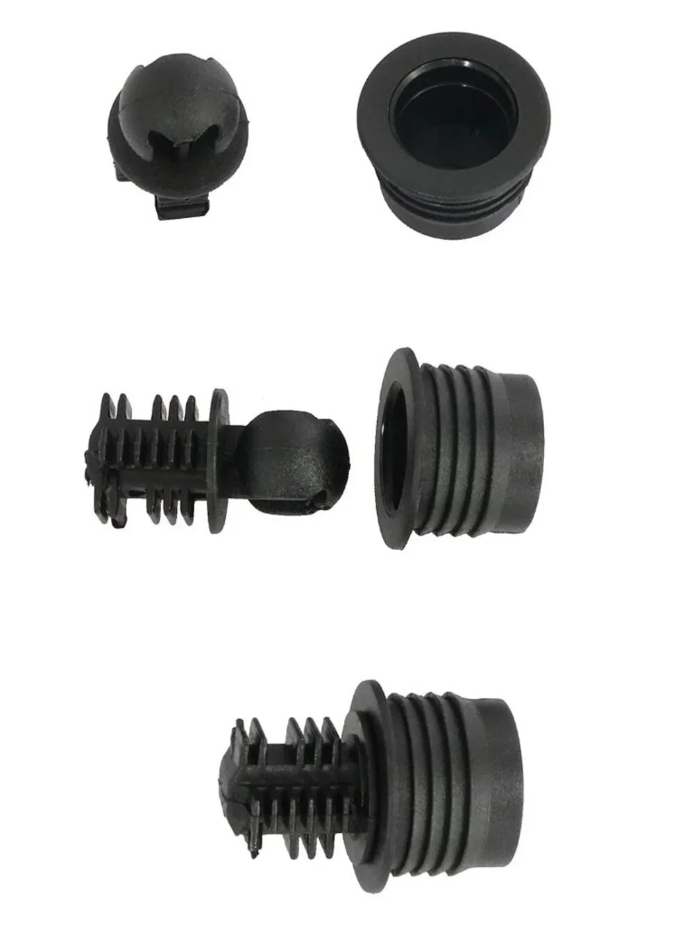 Speaker Grill Guide 24Pairs Black Plastic Ball and Socket Type Grill Guides Pegs